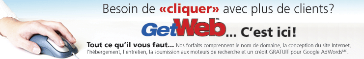 Besoin de cliquer avec plus clients? GetWeb c'est ici!